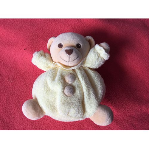 Peluche Ours Jaune Grelot