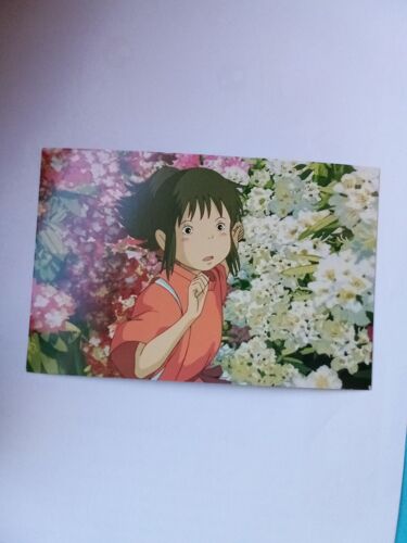 Carte Postale Le Voyage De Chihiro 14 X 9,5cm Studio Ghibli Miyazaki Cinéma Animé