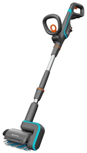 Akku-multi-reiniger Aquabrush Patio 18v P4a Solo (grau/türkis, Ohne A