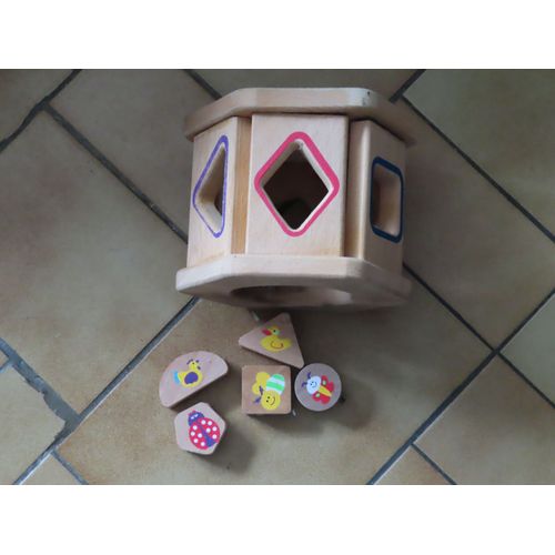 Boîte À Formes En Bois