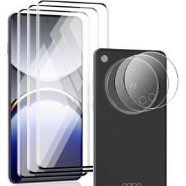 Protection Compatible Avec Google Pixel 6 Pro, Google Pixel 6 Pro Protection Écran Film Tpu Flexible Pas En Verre Trempé 3 Pièces Et Google Pixel 6 Proverre Trempé D'objectif 2 Pièces. Hd