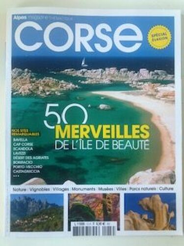 Alpes Magazine Thématique 13 - Corse - 50 Merveilles De L'ile De Beauté