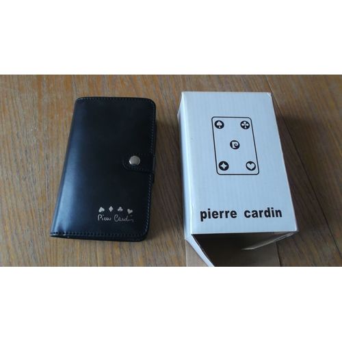 1 Parure De Jeux De Carte+Des+Crayon+Carnet De Pierre Cardin