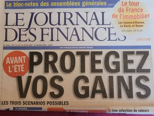 Le Journal Des Finances N° 6341