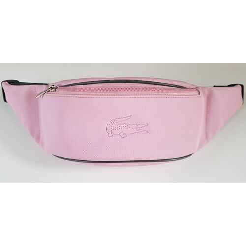 Sac Banane Zippé Rose Lacoste