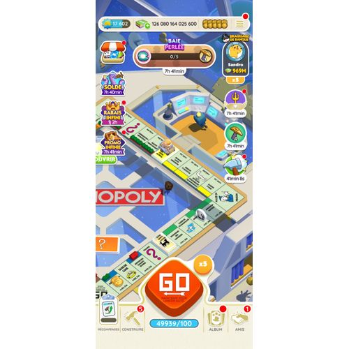 Mes 3 Comptes Monopoly Go!