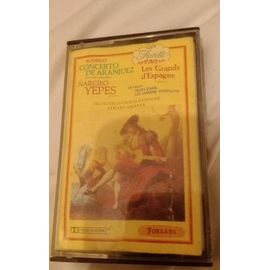 Cassette audio Narciso yepes Rodrigo concerto de aranjuez les grands d'Espagne