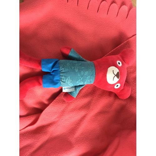 Ours Nounours Minilabo Peluche Short Bleu