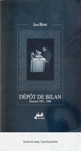 Dépôt De Bilan Journal 1992 1996