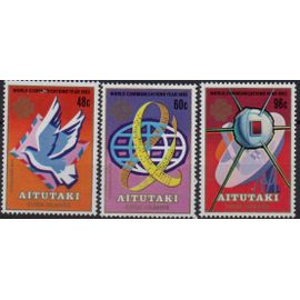 Aitutaki ( Australie ) Timbres Année De La Communication 1983