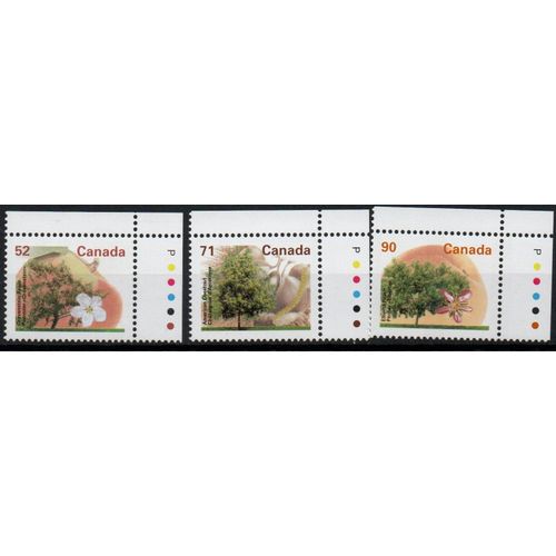 Canada Timbres Les Arbres