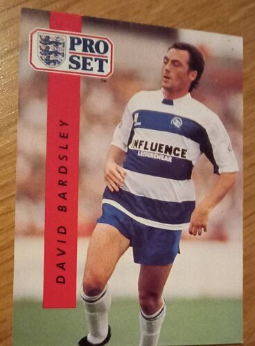 Carte Pro Set Premier League 1990-91 David Bardsley