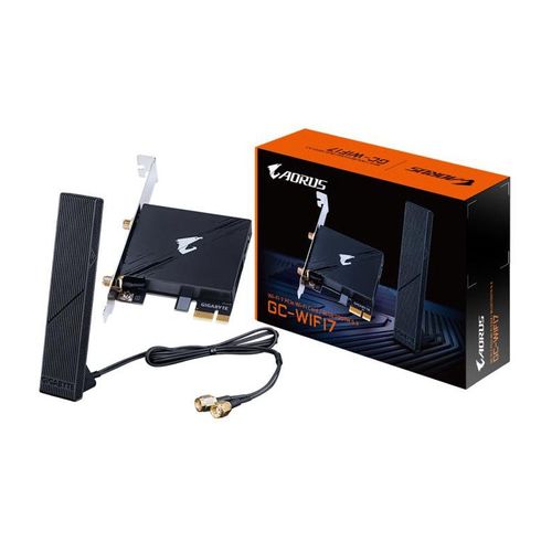 Aorus GC-WIFI7 - Adaptateur réseau - PCIe - 802.11ax, Bluetooth 5.3, Wi-Fi 7