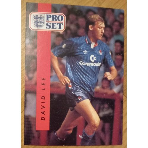 Carte Pro Set Premier League David Lee