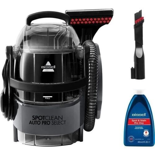 BISSELL SpotClean Auto Pro Select 3730N - Nettoyeur moquette - traineau - 750 Watt