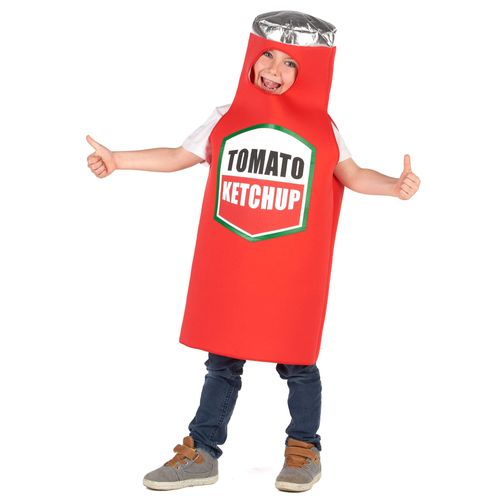 Déguisement Ketchup Enfant - Taille: 5 - 6 Ans (S)