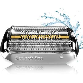 94M Tete de Rasoir Compatible avec Braun serie 9, Grille Rasoir pour Braun Serie 9 Pro, Tete de Rasoir pour Braun Électrique Homme 9290cc, 9291cc, 9370cc, 9293s, 9385cc, 9390cc, 9330s
