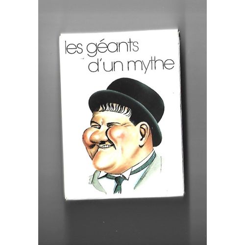 Jeu De 54 Cartes Les Géants D'un Mythe, Cinéma ,Wayne, Laurel Hardy...
