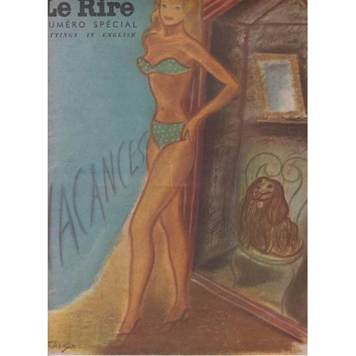 Le Rire Numéro Spécial Jottings In English N°43 Juillet 1949