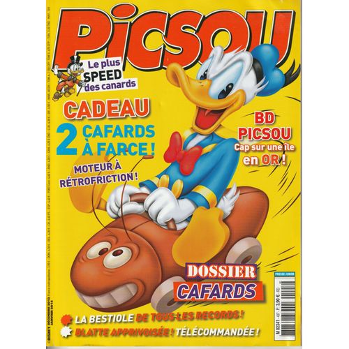 Picsou N° 497, Décembre 2013 Janvier 2014. Dossier Cafards