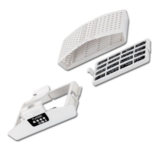 Wpro PurifAIR PUR202 - Filtre antibactérien suppresseur d'odeurs pour réfrigérateur (pack de 2)