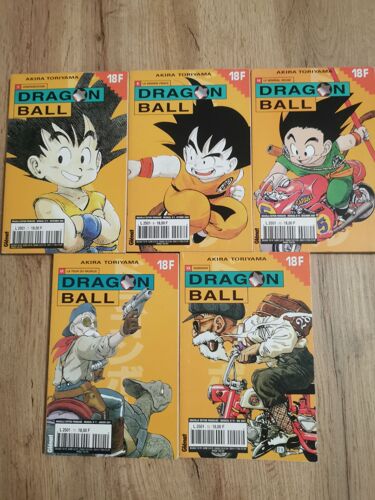 Dragon Ball Édition Kiosque Orange Volume 7, 8, 10, 11, 15