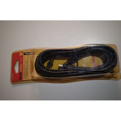 Prolongateur TV mâle/femelle + raccord mâle/mâle. L= 5m
