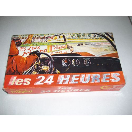 Les 24 Heures  Rare Jeu Mikado De 1961
