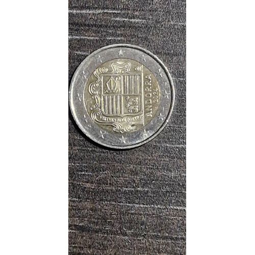 Piece 2 Euros Andorre 2024