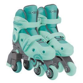 Globber - Rollers Évolutifs 2-En-1 Taille Xs-S Du 26 Au 29 - Vert Menthe