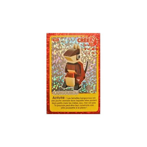 Carte Crée Ton Monde Lego Kangourou 093