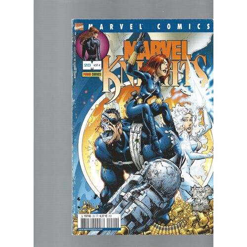 " Mondes Virtuels " : Marvel Knights # 20 ( Juin 2002 ) ## Featuring The Punisher, The Black Widow, Dagger, Daredevil, Moon Knight, Shang-Chi & Luke Cage