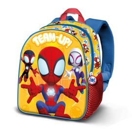 Sac à Dos 3D Elite - Marvel Spiderman Team-up - Jaune - Taille Unique