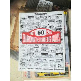 Echappement De 2017 50 Ans Championnat De France Des Rallyes