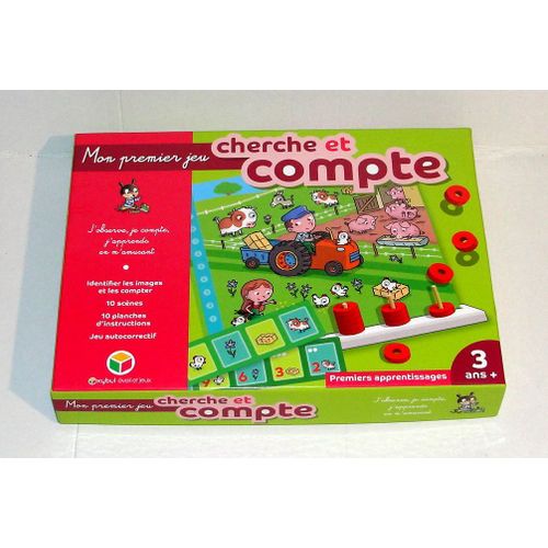 Mon Premier Jeu Cherche Et Compte Oxybul Éveil & Jeux