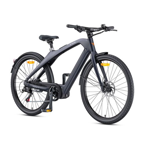 Vélo Électrique Engwe N1 Pro - Autonomie 100km - Moteur 250w - Batterie 36v 10ah - Cadre En Fibre De Carbone, Gris