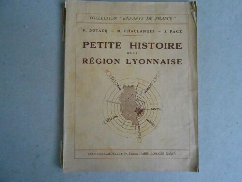 Histoire De La Region Lyonnaise Régionalisme 1942