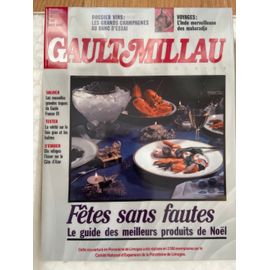 Numéro Spécial Gault & Millau Décembre 1990 Avec Couverture En Porcelaine 