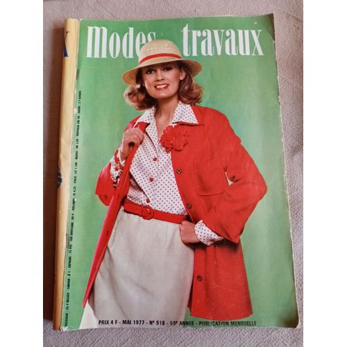 "Modes & Travaux" Mai 1977 N°918