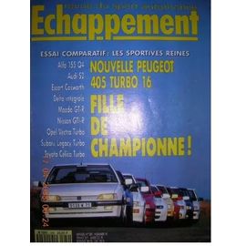 Echappement 289 De 1992 Paris Pekin,Ferrari 456 Gt 2 Plus 2,Suzuki Swift 1.3 Gti,Peugeot 405 T16,Alfa 155 Q4,Ford Escort Rs Cosworth,Lancia Delta Hf Integrale,Mazda 323 Gtr,Nissan Sunny Gtir,Opel Vect