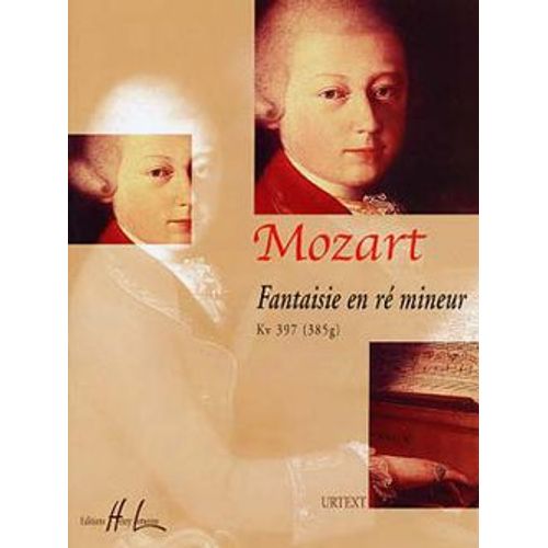 Fantaisie En Ré Mineur Kv 397 (385g) Mozart  Lemoine