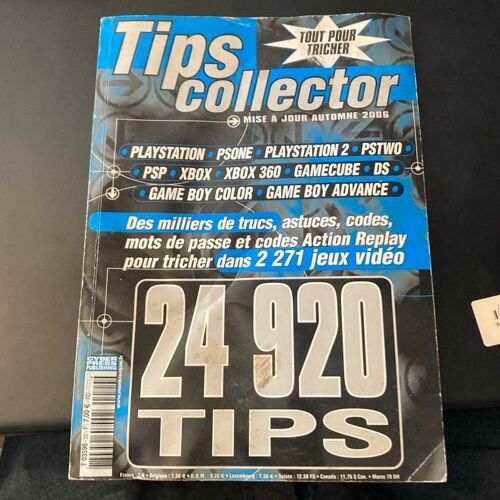 Tips Collector 22 Automne 2006, Playstation 1,2,Xbox, Game Boy Advance, Gamecube...