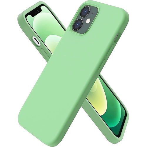 Coque Silicone Slim Pour Iphone 13 Pro (6,1) Vert