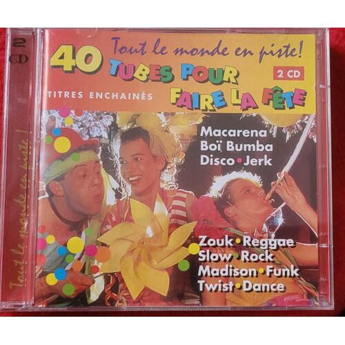 120 Titres En 6 Cd Pour Faire La Fête .Envoi Un Suivi Par La Poste