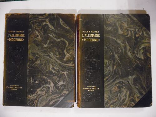 2/2 - L'allemagne Moderne - Jules Huret - Éditions Pierre Lafitte & Cie - 1913 - 26 X 34 Cm - Relié