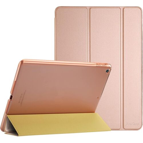 LORANKA-Coque iPad 9.7, Housse iPad 6, iPad 5, Modèle A1822 A1823 A1893 A1954, Étui Protection iPad 2018, iPad 2017¿Or Rose