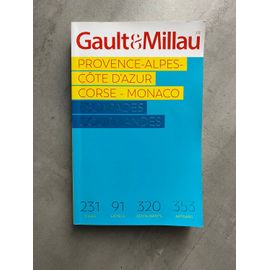 Gault Millau Provence Alpes Côte D'azur Corse Monaco Escapades Gourmandes 