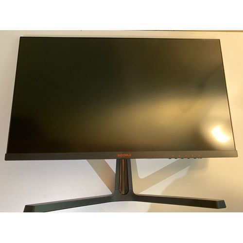 KOORUI Ecran PC Gaming 24 Pouces - Full HD (1920 x 1080), VA, Ecran 144hz 165Hz, 1ms, DCI-P3 85%, AdaptiveSync Technologie, HDMI X2, DP Noir