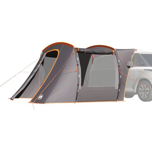 Tente De Voiture Gris Et Orange Imperméable