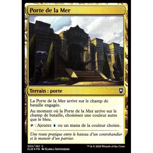 Porte De La Mer - Foil - Magic - La Bataille De La Porte De Baldur - C - 359/361